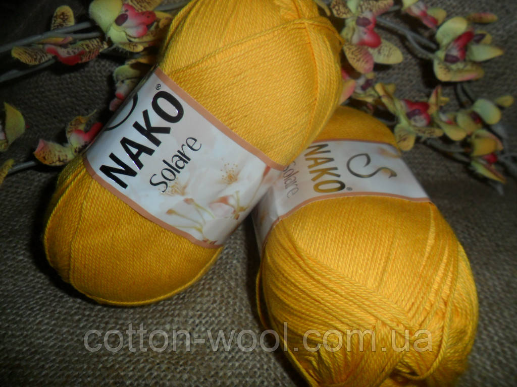 Nako Solare (Нако Соларе)6949 жовтий100% єгипетська бавовна