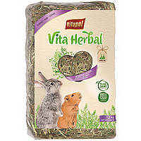 Сіно для гризунів і кроликів преміум класу Vitapol Vita Herbal, 1,2 кг