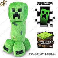 Плюшевый Крипер из Minecraft Creeper Toy 25 см