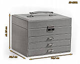 Скринька для прикрас 50-550L Сіра, фото 6