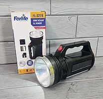 Переносний ліхтар із сонячною панеллю FORLIFE FL3276+Solar, 2 режими, акумулятор, 220 В