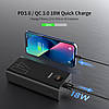 Зовнішній акумулятор ROMOSS 40000mAh Power Bank 18W SCP PD QC 3.0, фото 9