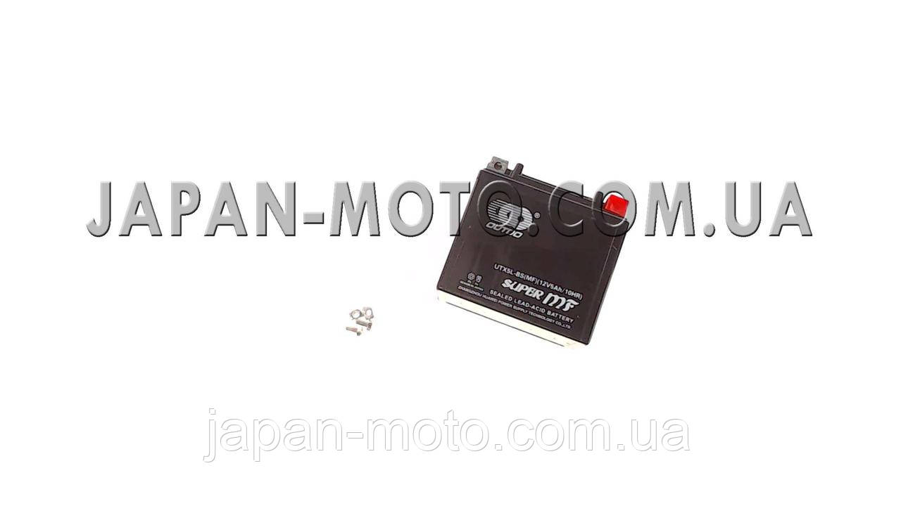АКБ   12V 5А   гелевый   (высокий)   (115x55x125, черный, YTX5L)   Quad bike   (Japan Tech)   ZV