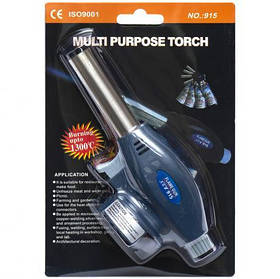 Газовий пальник-насадка на балон із п'єзорозпалом FLAME GUN 915 KNZ