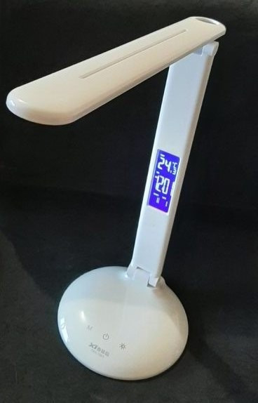 Лампа LED з акумулятором, офісна настільна, TGX-7001, біла, фото 1