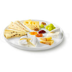 Тарілка з вертикальним бортом BormioliRocco Grangusto d32 см склокераміка (410712MDF121990)