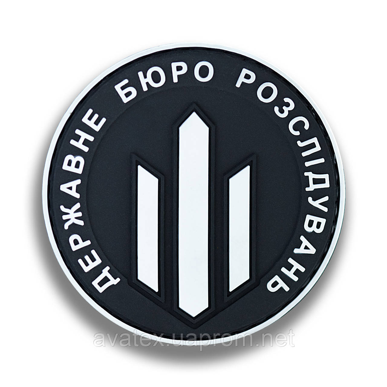 Шеврон ДБР Державне Бюро Розслідувань круглий