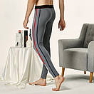 Кальсони чоловічі бавовна Seobean сірого кольору зимові підштаники, фото 2