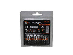 Насадки викрутки РН2*25мм, 1/4 , CrV (10шт в блістері) ТМ LT