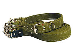Ремінець-ошийник, подвійний h=35мм арт.114 ТМ ХАРКІВ