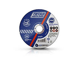 Диск вiдрiзний по металу 150 х 2 х 22,2мм TA1502022 ТМ ТИТАН АБРАЗИВ