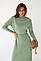 Жіноча сукня з імітацією складок м'ята, фото 6