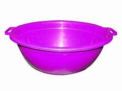 Таз пл. 25л овал бузковий ТМ КОНСЕНСУС