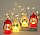 Декоративний Різдвяний Світильник Led Christmas Lantern на Батарейках, фото 3