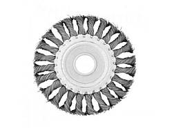 Щітка кільцева 115*22.2 мм (пучки крученого дроту) BT-7115 ТМ INTERTOOL