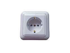Розетка 1постова внутр.установка РС16-315 з заземленням ТМ БЕЛОЦЕРКОВСКОЕ УПП УТ
