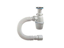 Сифон 1 1/2 40 з гнучкою трубою А - 40029 ТМ Waterstal