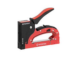 Степлер будівельний під скобу 11.3 * 0.7 * 4-14 мм RT-0103 ТМ INTERTOOL