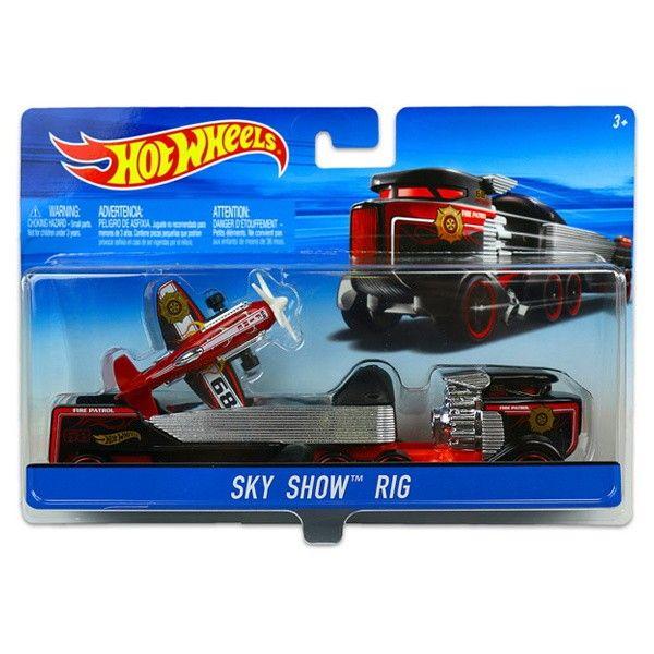 Машина далекобійника Hot Wheels Sky Show Rig BDW51-CGC28