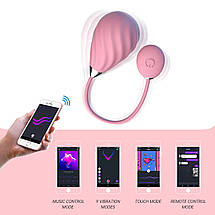 Смарт-віброяйцо Magic Motion Sundae Pink, фото 3