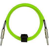 Кабель гитарный DiMarzio EP1710SS INSTRUMENT CABLE 10ft (NEON GREEN)