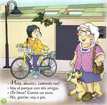 Colega Lee 2 La bici-taxi (Elena G. Hortelano) - Книга для читання іспанською мовою, фото 5