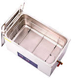 Ультразвукова ванна 30л 600Вт із нагрівачем, УЗ мийка стерилізатор, MH-100S, фото 2