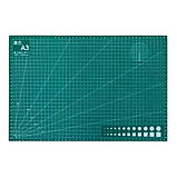 Килимок двосторонній А3 3мм з розміткою для різання печворка, Cutting mat, фото 2