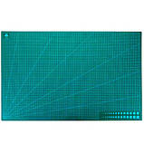 Килимок двосторонній А1 3мм з розміткою для різання печворка, Cutting mat, фото 2