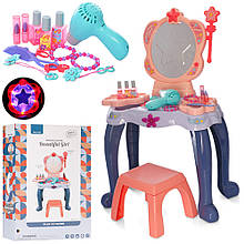 ТРЮМО ст. 661-134 47-27-в68 см, стільчик, поштовх.паличка,фен, аксесуари, в кор-ку, 38-58-12 см