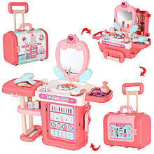 ТРЮМО арт 3686 фен, гребінець, флакони, пр. 29, складана. у валізу, бат, карт.переверт, 30-24-18 см