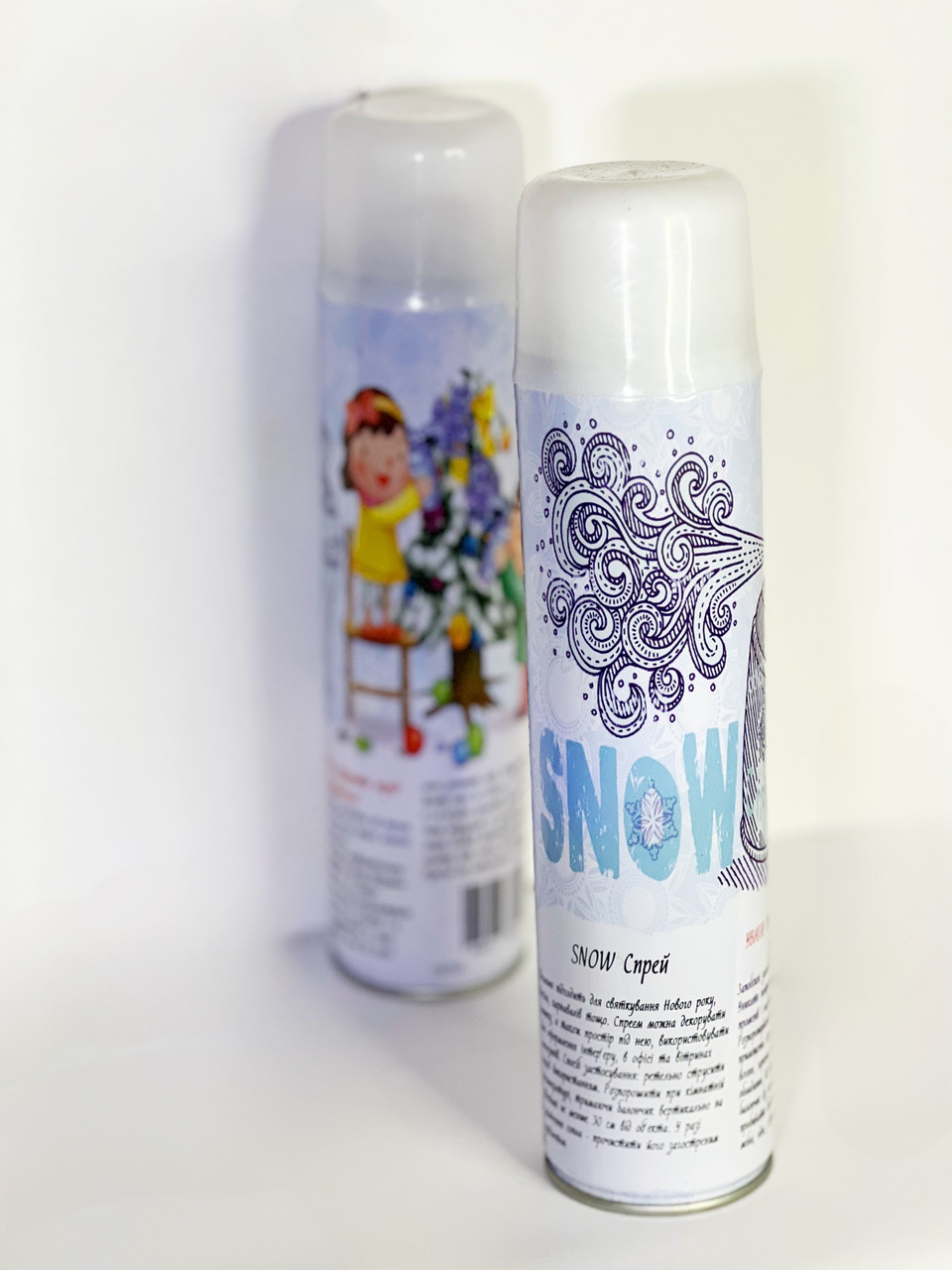 Спрей штучний сніг білий Snow Spray