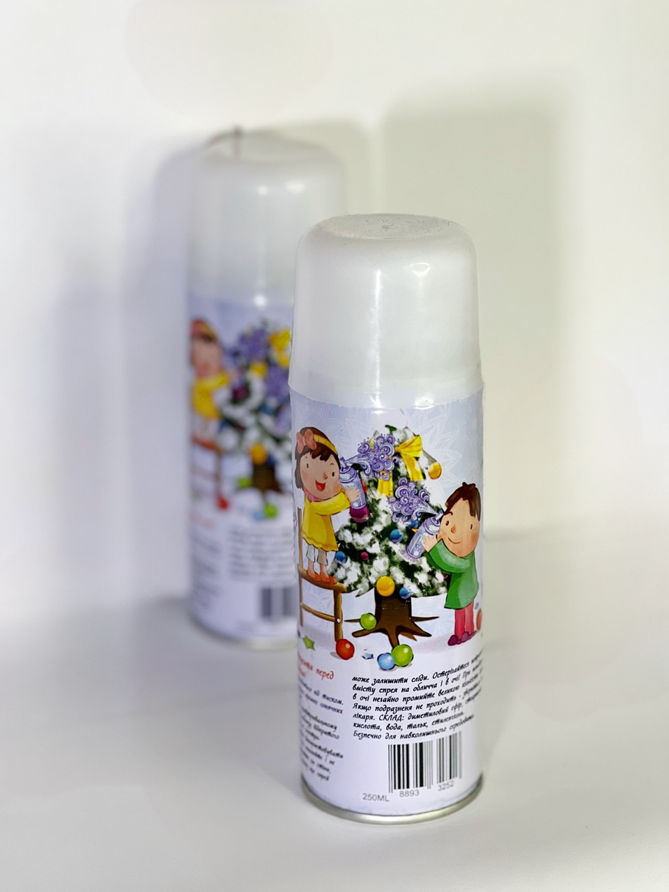 Спрей штучний сніг білий Snow Spray