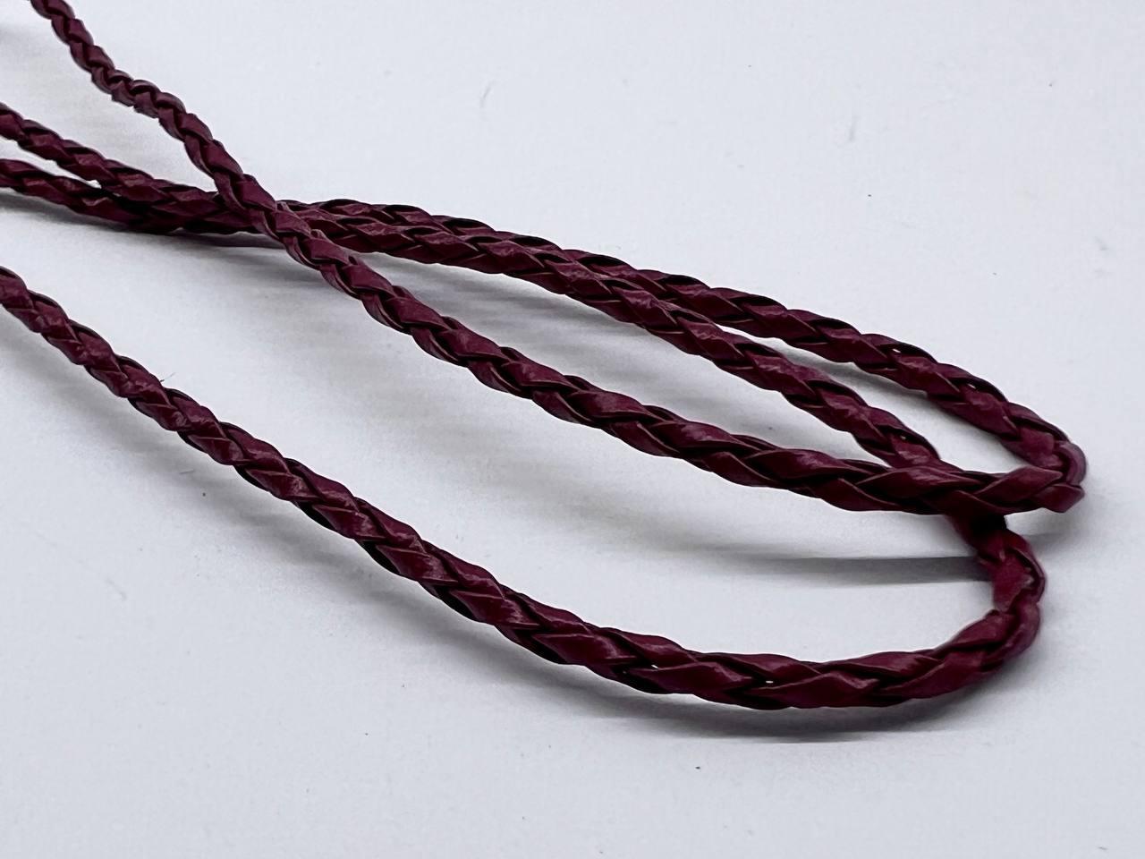 Шнурок тримач для окулярів плетений косичка на силіконових петлях - фото 1 - id-p1725847426