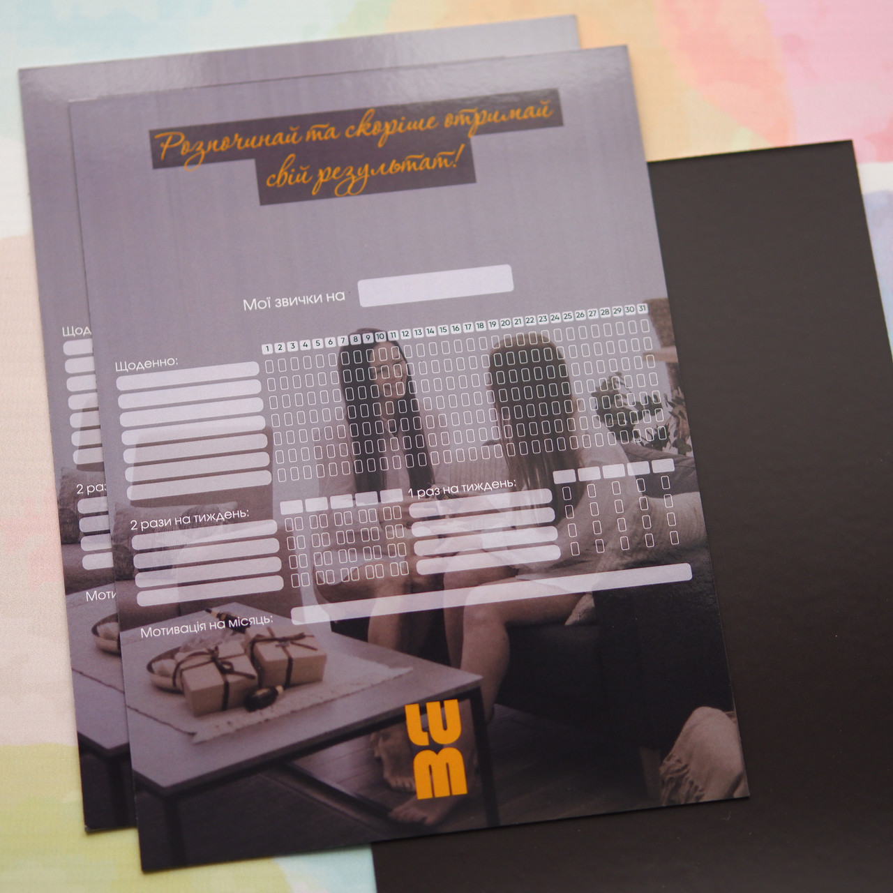 Магнітні календарі, планери з логотипом, фото 1