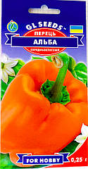 Насіння Перець солодкий Альба GL Seeds (Фасовка: 0,25 г)