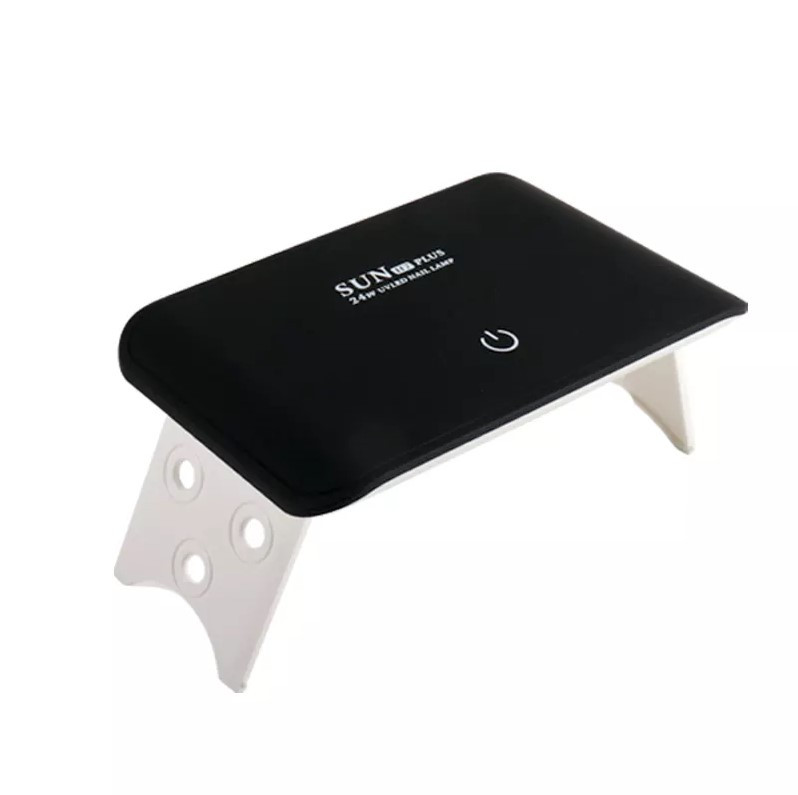 Компактна UV/LED-лампа SUN H7 PLUS 24W для нігтів на USB-кабелі, чорний