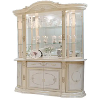 Вітальня Вівальді корпус і фасад ДСП Пінолак комплект тумба з вітроною (Світ Меблів TM)