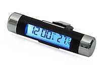 Цифрові автомобільні годинник - термометр з Led підсвічуванням Хіт продажу!