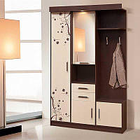Передпокій Силует 1 корпус ДСП Венге магія фасад ДСП Дуб молочний (Світ Меблів TM)
