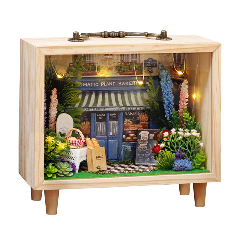 3D Румбокс ляльковий будинок конструктор у коробці DIY Cute Room K-005 Bakery