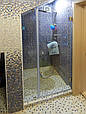 Перегородки скляні душові нестандартних конфігурацій, фото 5