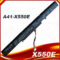 Батарея Asus A41-X550E, 2600 mAh, A41 X550E, черный, аккумулятор для ноутбука