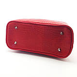 Саквояж жіночий Silver Taurus 7593 з натуральної шкіри., фото 3