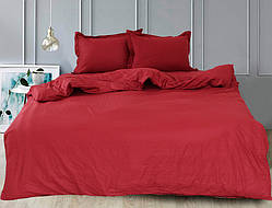 Простирадло на резинці 160*200*30 сатин люкс ТМ TAG Bordo
