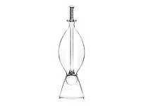 Кормушка стеклянная с дозатором AQUA-TECH Elegance Glass Feeder Olive