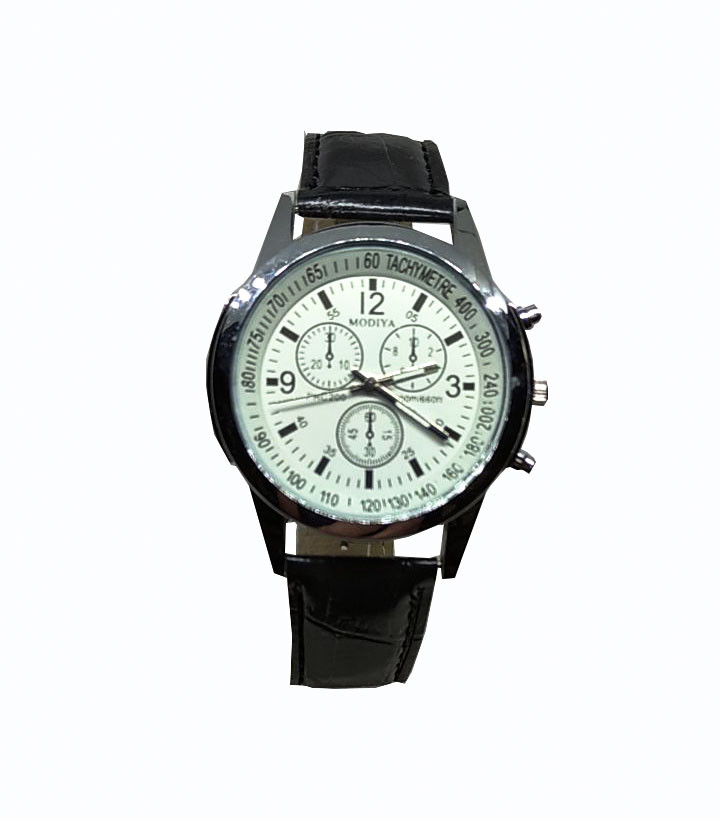 Годинник чоловічий кварцовий Modiya black