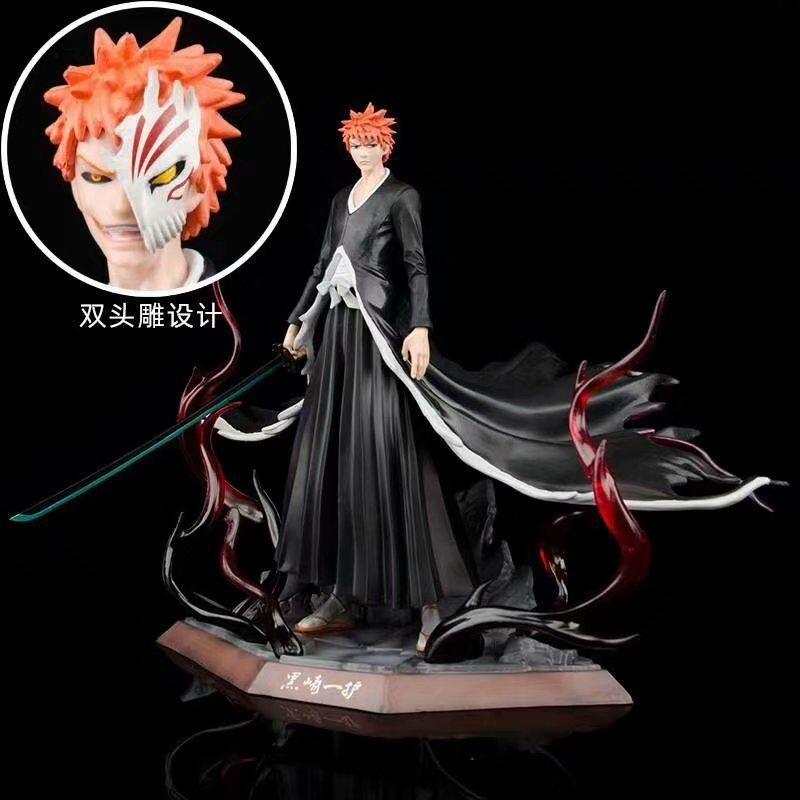 Фігурка Ічіго Куросакі Бліч / Ichigo Kurosaki Bleach з маскою 29 см
