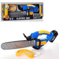 Іграшка Бензопила 43 см, звук, світло, маска, коробка 44-15-9 см
