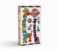 Креативное творчество Тесто для лепки MASTER DO 30 цветов тм Danko Toys